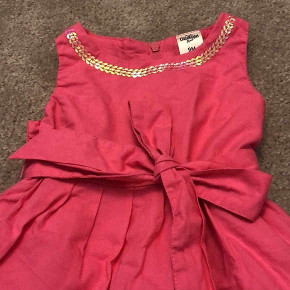 Baby Pink Party Dress Sz 9mos - Picture 3 of 5